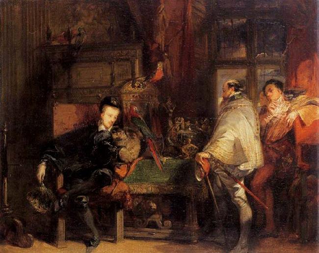 Richard Parkes Bonington Henri III France oil painting art